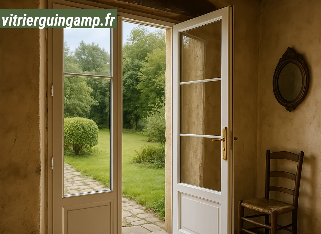 Installation de fenêtre en PVC Guingamp